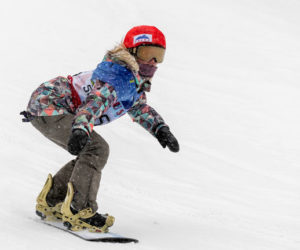 Westminster snowboard team finishes season with unusual races