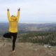 Westminster students practice yoga to relieve stress while at home