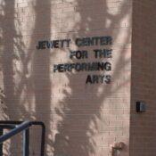 Archive photo of Jewett Center for the Performing Arts. Westminster dancers create and perform "Surrendered Contact" in May of 2021.